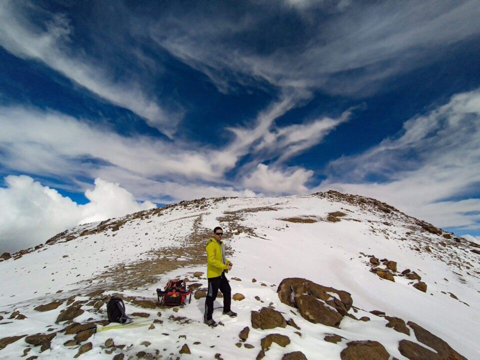 visita en trekking a cerro toco