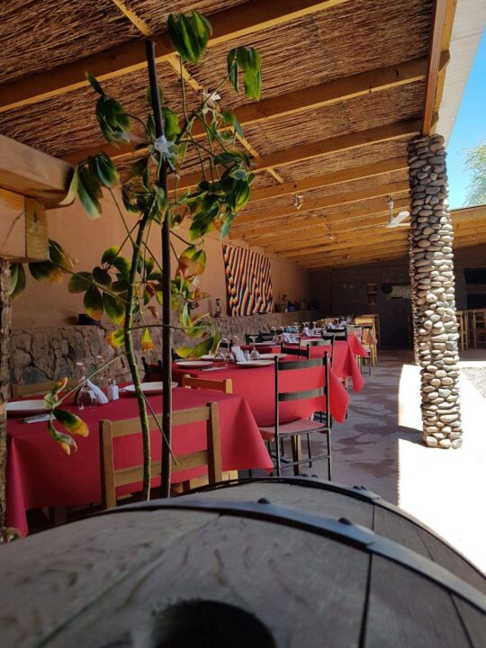 restaurante Rincon de solor san pedro de atacama