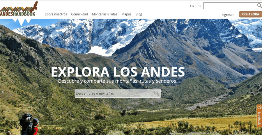 Los mejores blogs de montaña: andes handbook